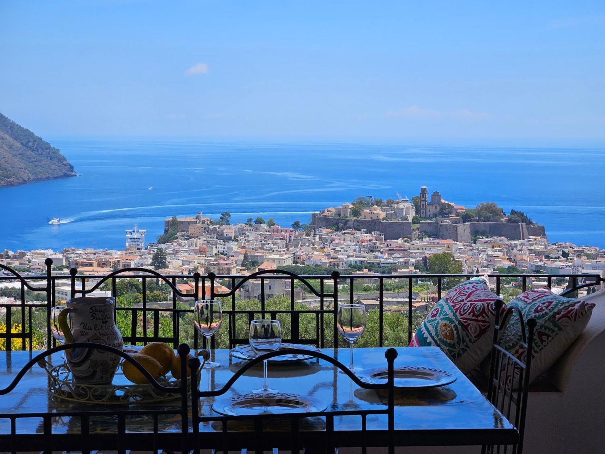 Villa Belvedere Lipari Kültér fotó