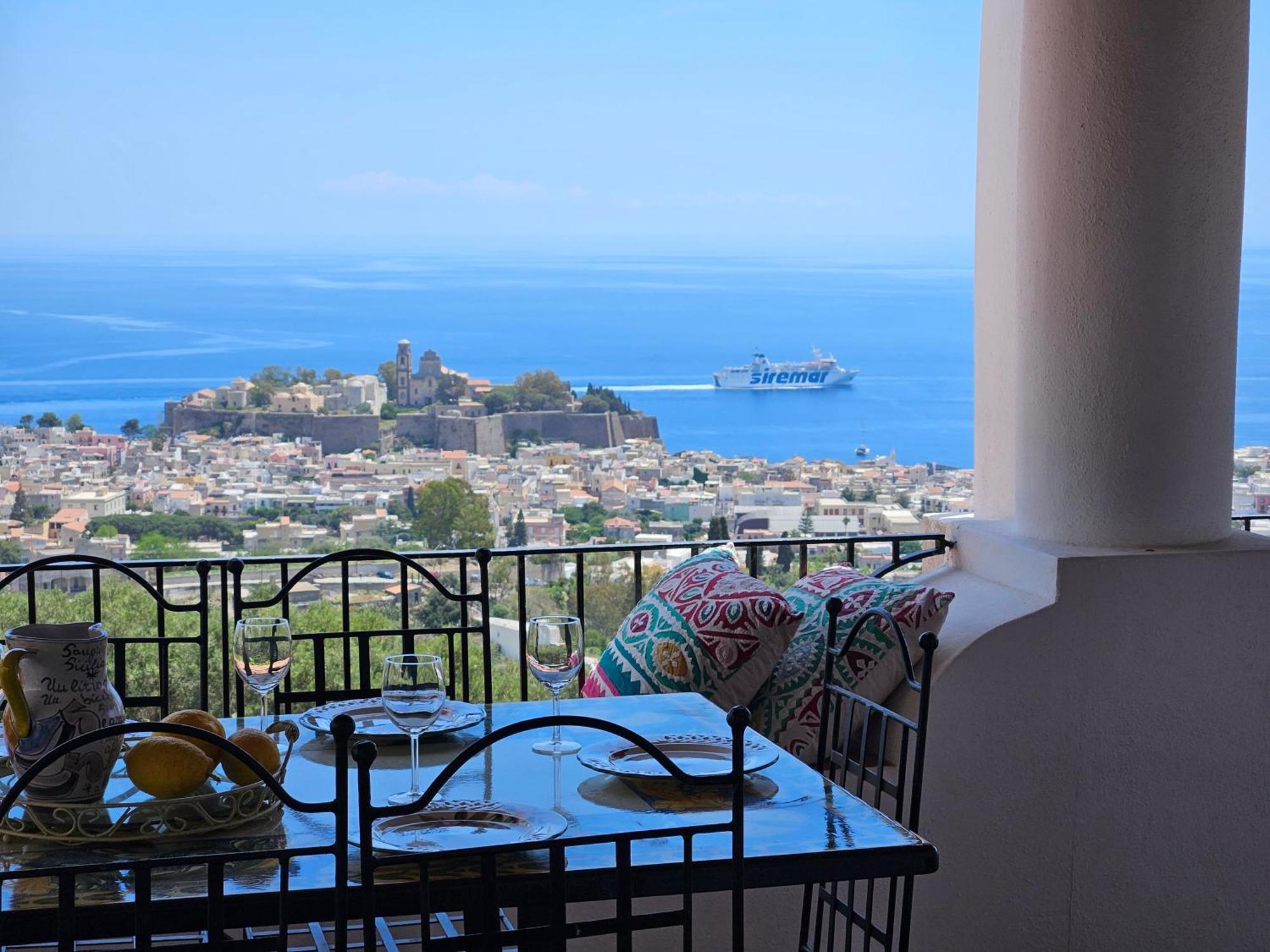 Villa Belvedere Lipari Kültér fotó