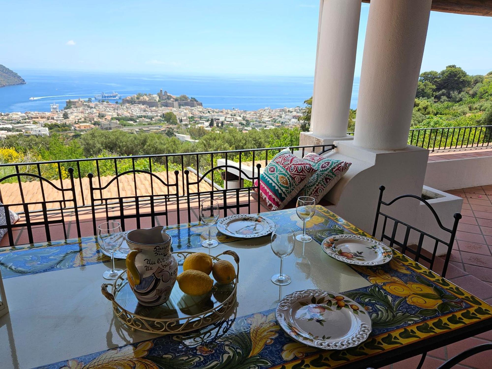 Villa Belvedere Lipari Kültér fotó