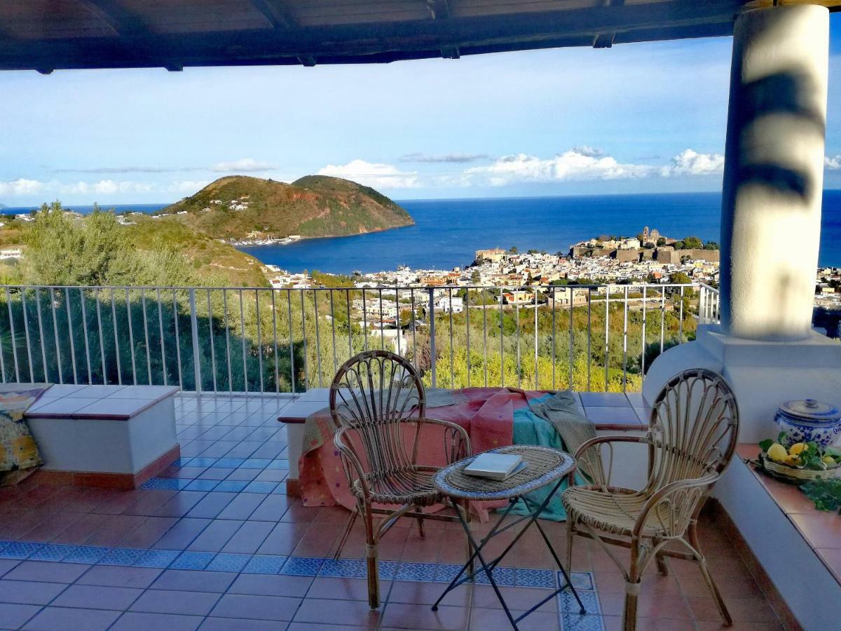 Villa Belvedere Lipari Kültér fotó
