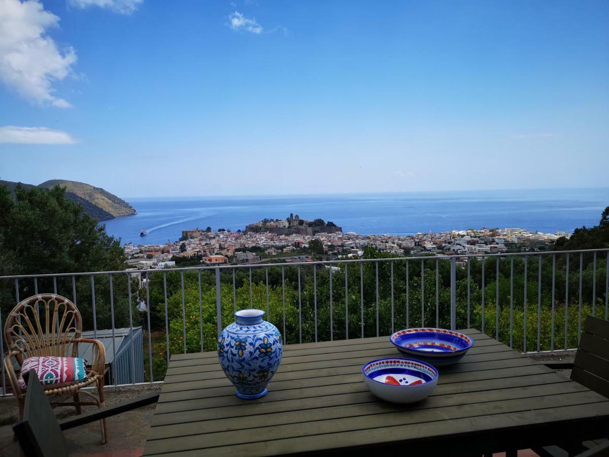 Villa Belvedere Lipari Kültér fotó